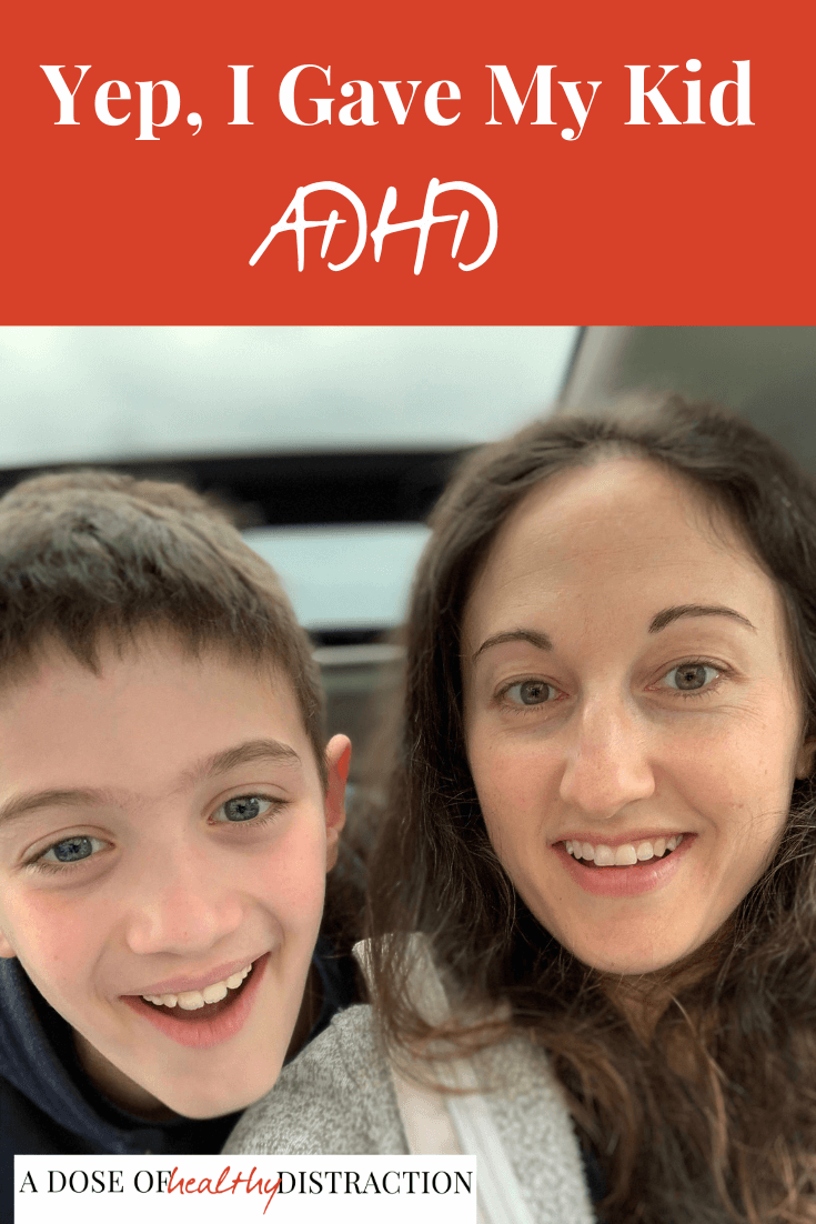 I gave my kid adhd