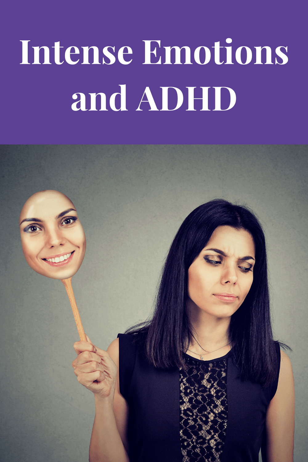 woman with intense emotions and ADHD