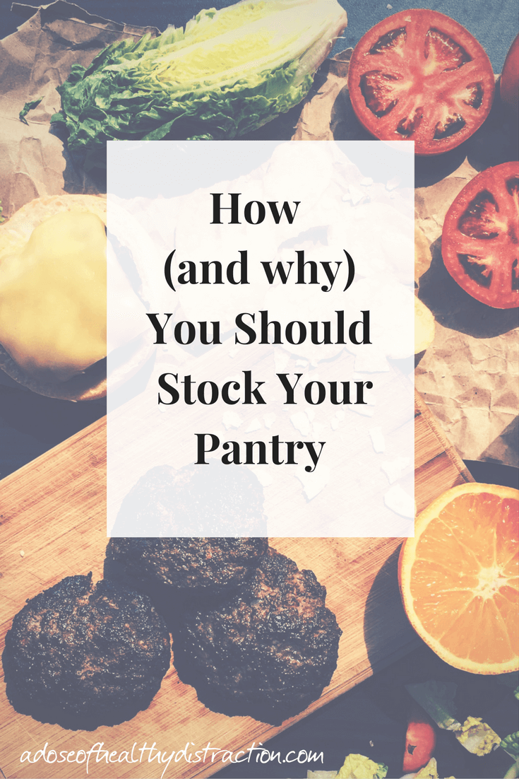 how you should stock your pantry