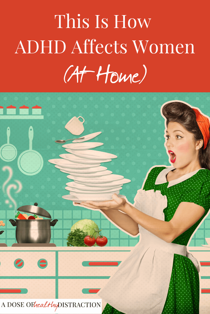 ADHD women at home