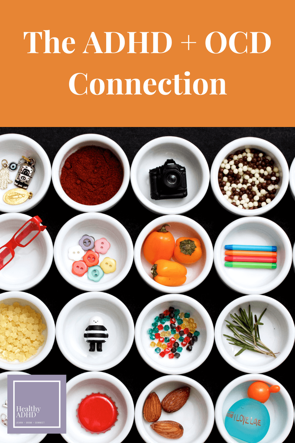 tiny organized OCD bowls