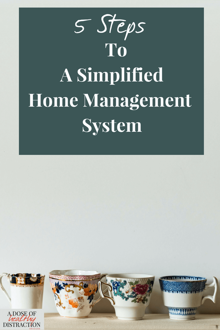5 steps to a simplified home management system